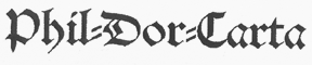 Phil Dor Carta - Schriftzug
